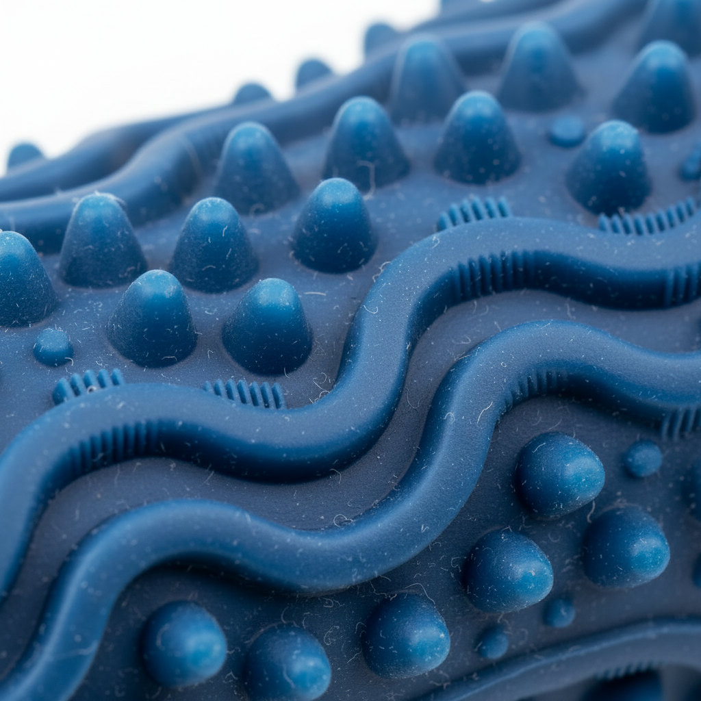 Dental Chew Toy - Texture Blue