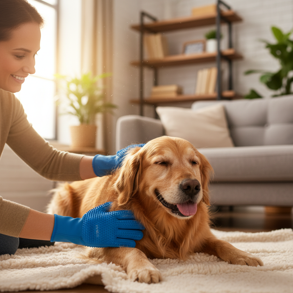 Grooming Glove - Lifestyle